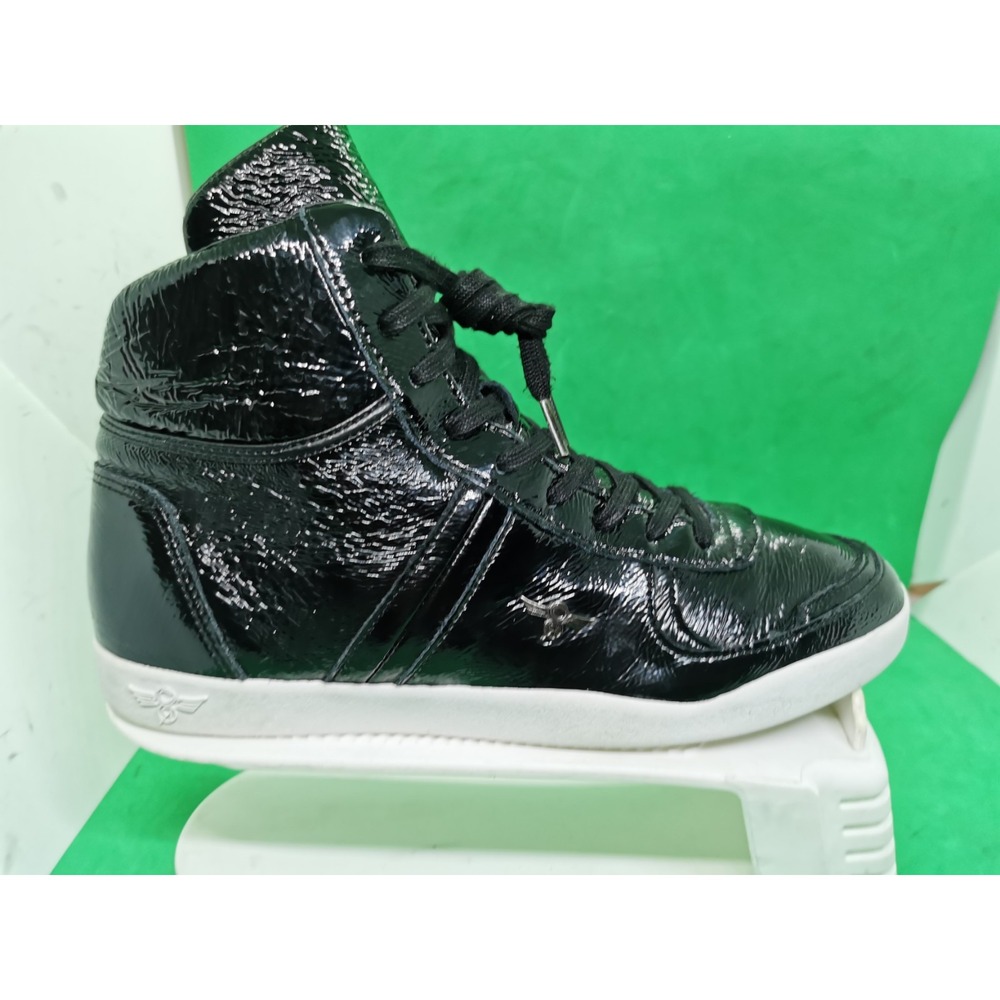 Creative Recreation Milano Hi Men's Black Shining Sneakers Size 8 High Top - Picture 16 of 16